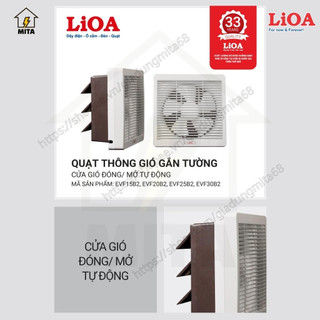 Quạt Thông Gió Gắn Tường LiOA - MITA