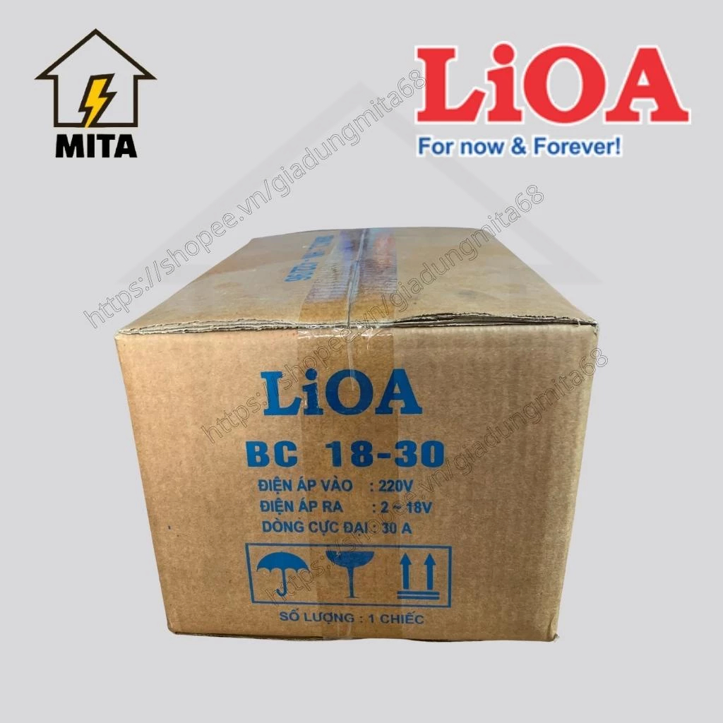 Sạc bình ắc quy LiOA 2V đến 18V dòng tải 30A BC1830 - MITA