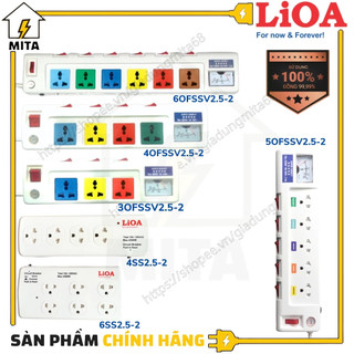 Ổ cắm điện LiOA công suất lớn chịu tải 3300W - MITA