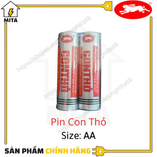 2 viên pin con thỏ size AA(pin tiểu) - MITA