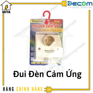 Đui Đèn Cảm Ứng - Đui đèn Decom - MITA