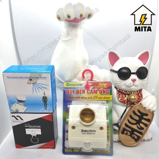 Đui Đèn Cảm Ứng - Đui đèn Decom - MITA