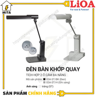 Đèn bàn học chống cận khớp quay lioa 03a-st - mita
