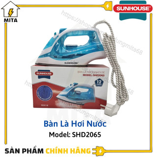 Bàn là hơi nước SUNHOUSE SHD2065 - Bàn là Sunhouse - Bàn ủi Sunhouse - MITA