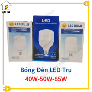 BÓNG ĐÈN LED BULB TRỤ CAO CẤP 40W-50W-65W - MITA