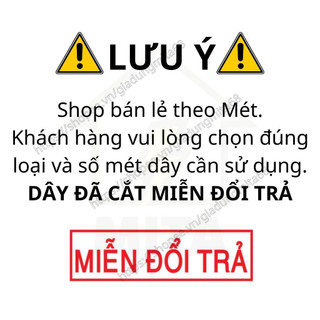 [Bán theo mét] Dây điện đôi mềm LiOA Vcmo 2x2.5, 2x4, 2x6 - MITA