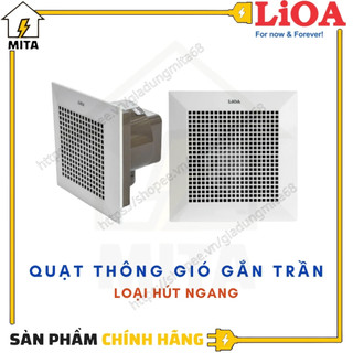 Quạt thông gió âm trần hút ngang LiOA EVF24CU7 - MITA