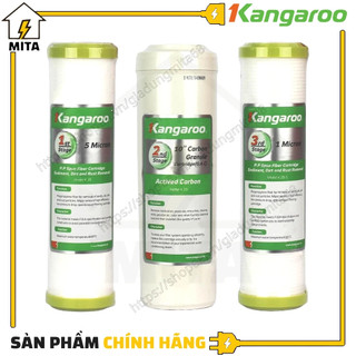 Lõi Lọc Nước Kangaroo - Lõi 1/2/3 - Bộ 3 Lõi Lọc 1/2/3 - Chính Hãng - MITA