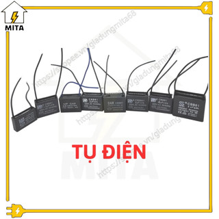 Tụ quạt 400V.AC 1uf-1,5uf -2uf-2,2uf-2,5uf-3uf-4uf-5uf