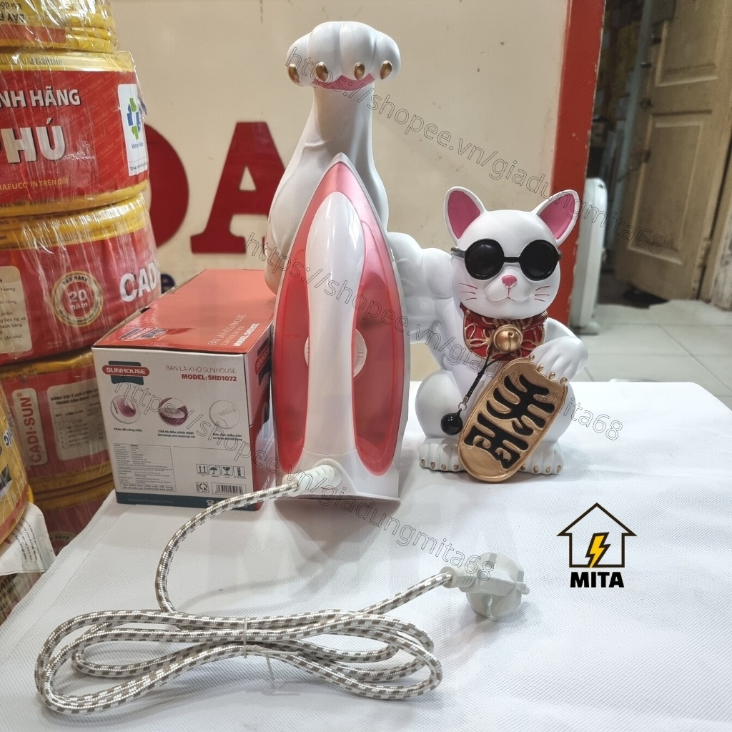 Bàn là khô SUNHOUSE SHD1072 - Bàn là Sunhouse - Bàn ủi - MITA