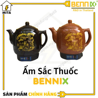 Ấm sắc thuốc tự động cao cấp 3.2 lít bennix bn-w01 - mita