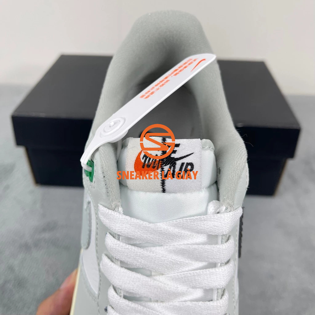 Giày Air Force 1 Low Split Light Silver DZ2522-001 - High Quality Fullbox