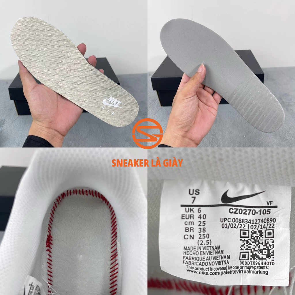 Giày Air Force 1 Essential White Rattan CZ0270-105 - High Quality Fullbox