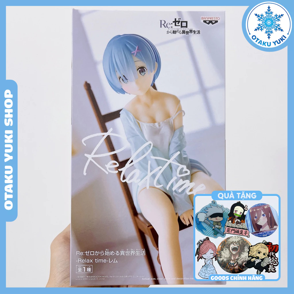 Mô Hình Nhân Vật Rem Re:Zero - Starting Life in Another World - Relax Time
