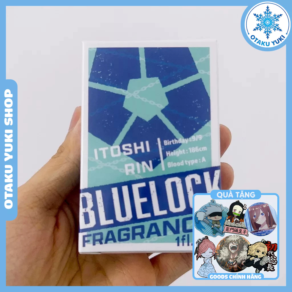 Nước Hoa Rin Itoshi - Primaniacs Blue Lock Fragrance 30ml