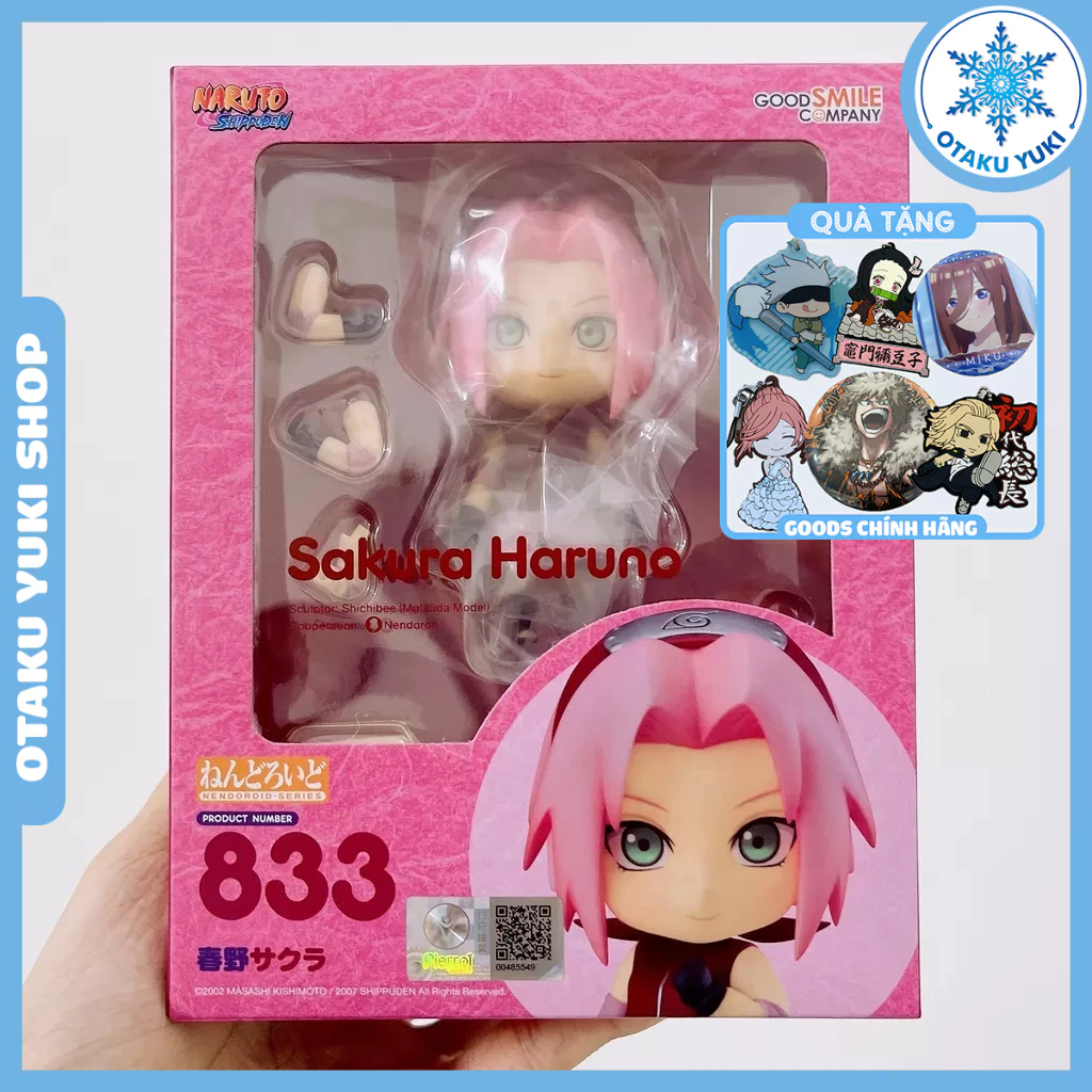 Mô Hình Nendoroid Sakura Haruno 833 - Nendoroid 956 Naruto