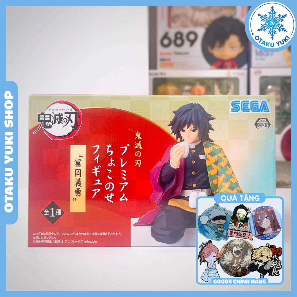 Mô Hình Tomioka Giyuu - Kimetsu No Yaiba Premium Chokonose Figure