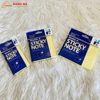Giấy note - Giấy ghi chú Vàng Double A