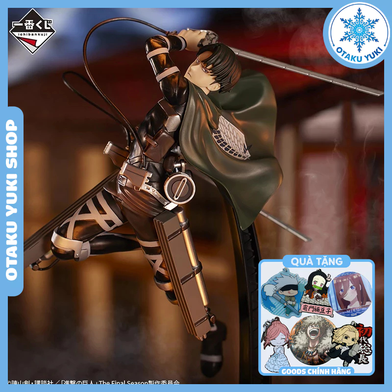 Mô Hình Levi Ackerman - Ichiban Kuji  ATTACK ON TITAN