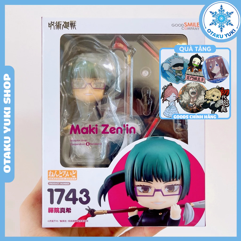 Mô Hình Nendoroid Maki Zenin - Nendoroid 1743 Jujutsu Kaisen