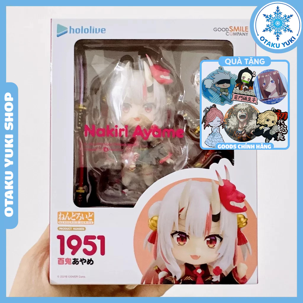 Mô Hình Nendoroid Nakiri Ayame - Nendoroid 1951 Hololive Production