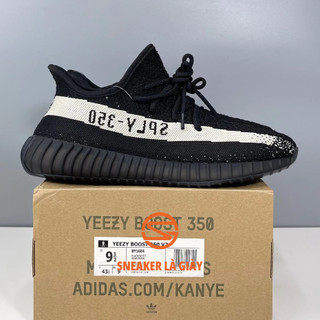 Giày yz350 v2 oreo black white - high quality fullbox