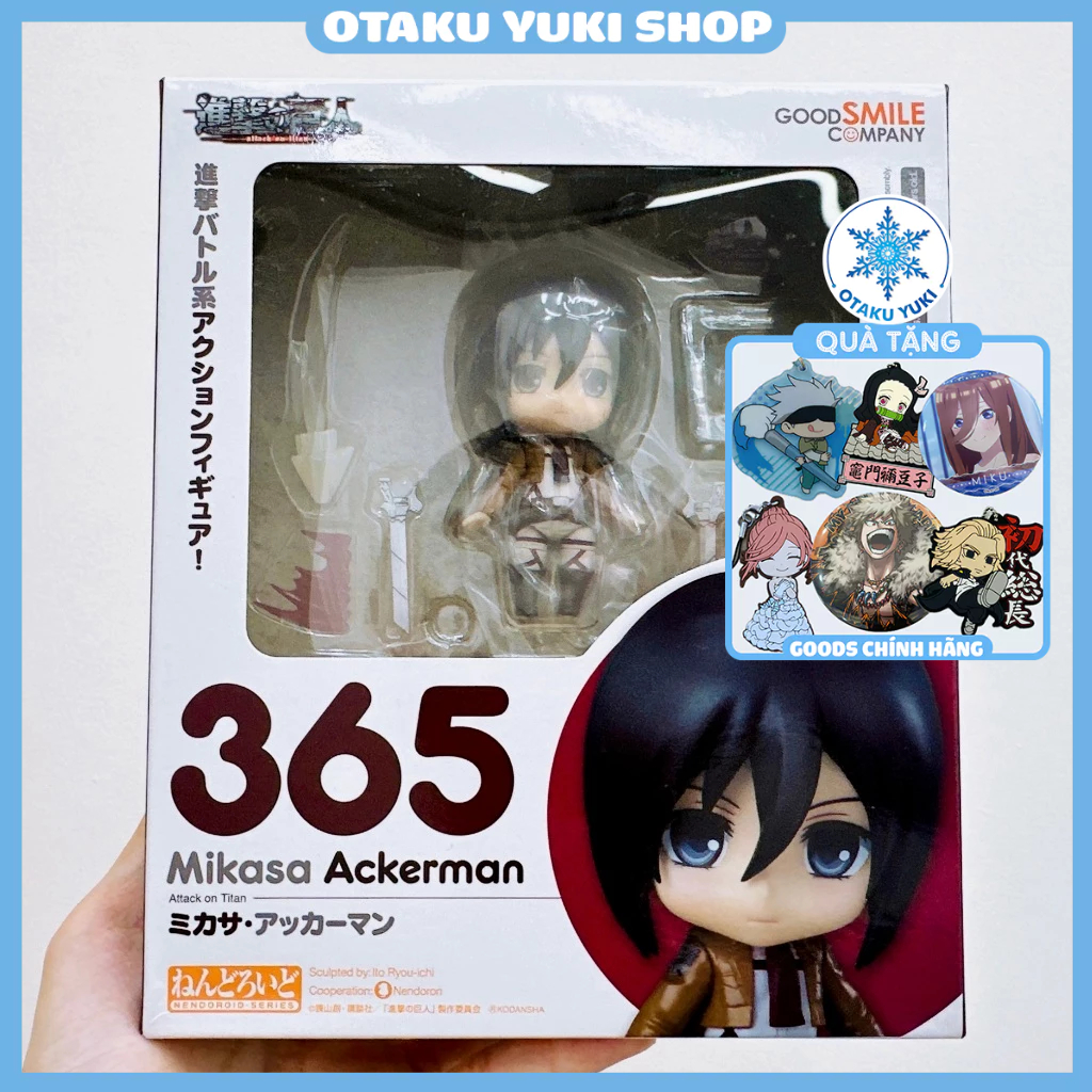 Mô Hình Nendoroid Mikasa Ackerman - Nendoroid 365 Attack On Titan