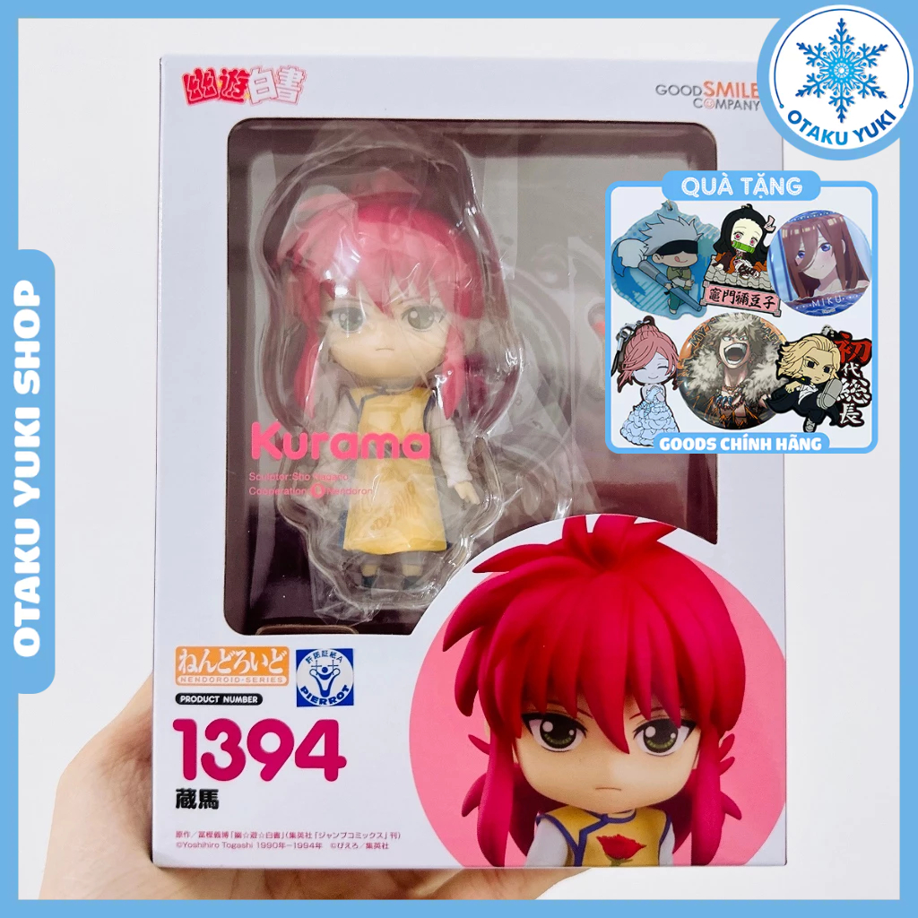 Mô Hình Nendoroid Kurama - Nendoroid 1394 Yu Yu Hakusho