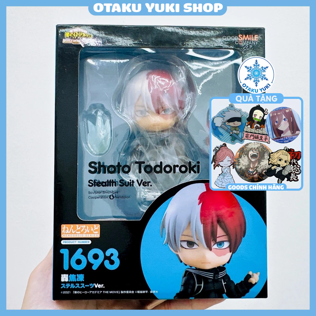 Mô Hình Nendoroid Nendoroid Shoto Todoroki: Stealth Suit Ver. - Nendoroid 1693 Boku No Academia