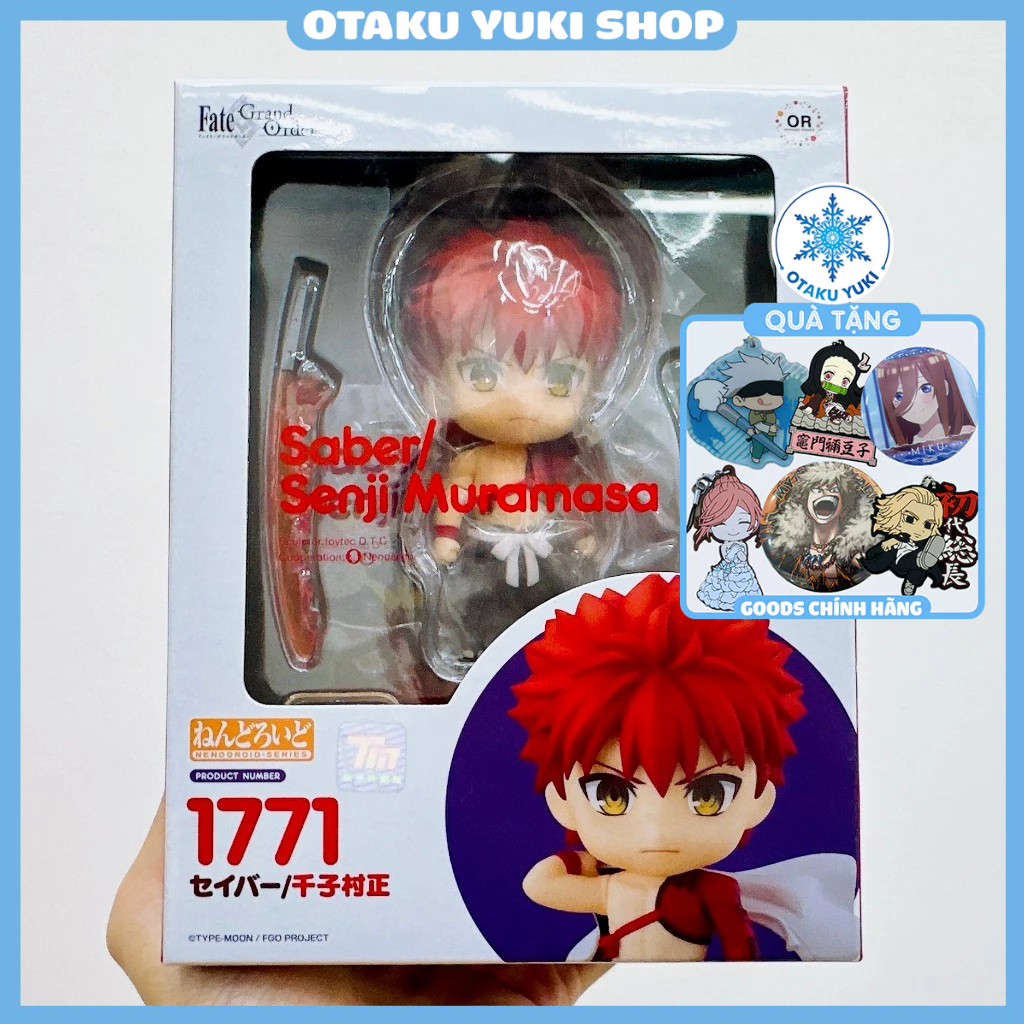 Mô Hình Nendoroid Saber/Senji Muramasa - Nendoroid 1771 Fate/Grand Order
