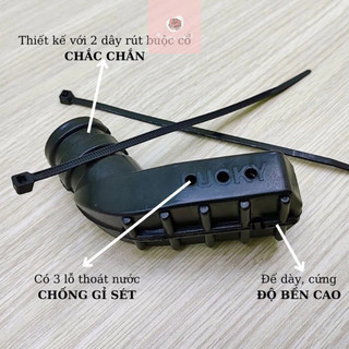Bọc đế cao su bọc chân chống xe máy chống trầy gạch, đế bọc chân chống xe máy, bọc chống chân xe máy
