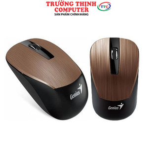 Chuột không dây Genius NX7015 Vàng - Hàng Chính Hãng