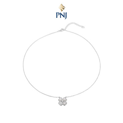 Dây cổ Bạc đính Mother of Pearl PNJSilver PMXMW060006