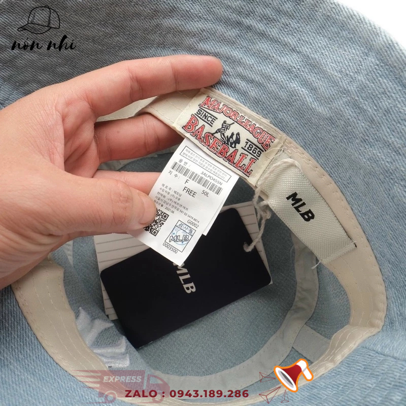 Nón cặp/Nón kết/Nón vành jean NY Unisex