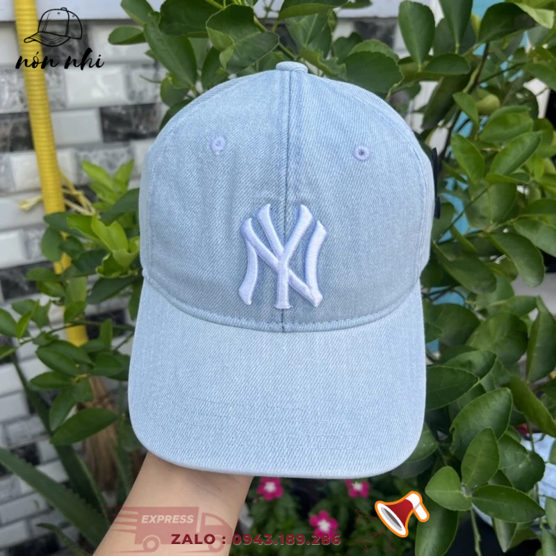 Nón cặp/Nón kết/Nón vành jean NY Unisex