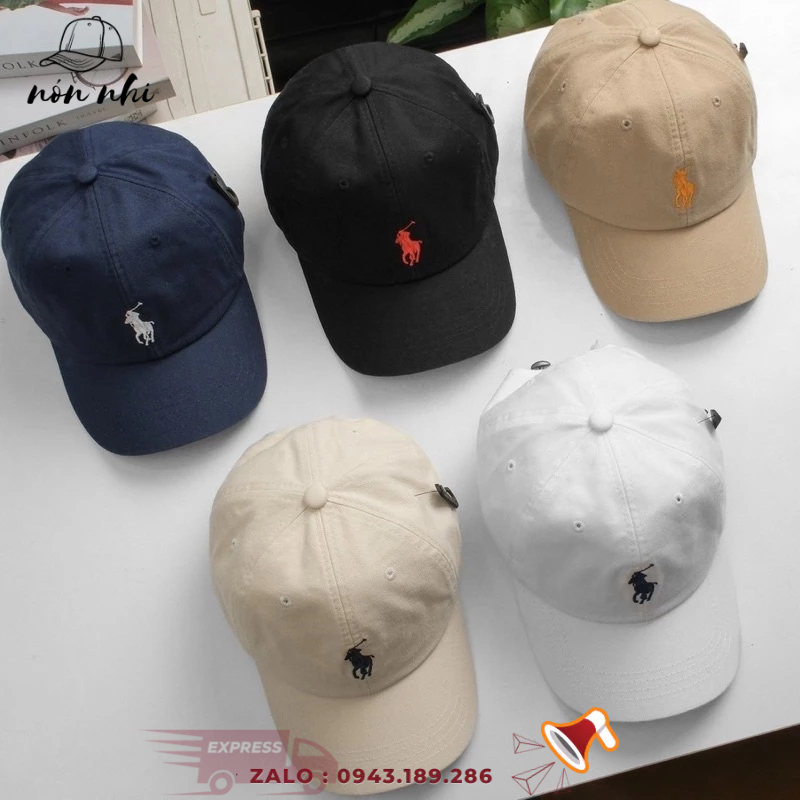 Mũ nón kết kaki mềm Bô Lô nhỏ xíu Unisex