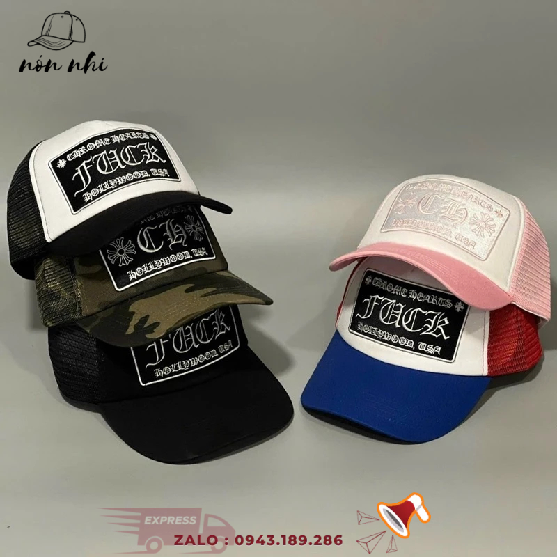 Mũ nón kết lưới Chom QCCC Unisex