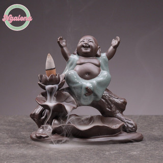 Thác khói trầm hương Di lặc tự tại ( Tặng 5 nụ trầm)