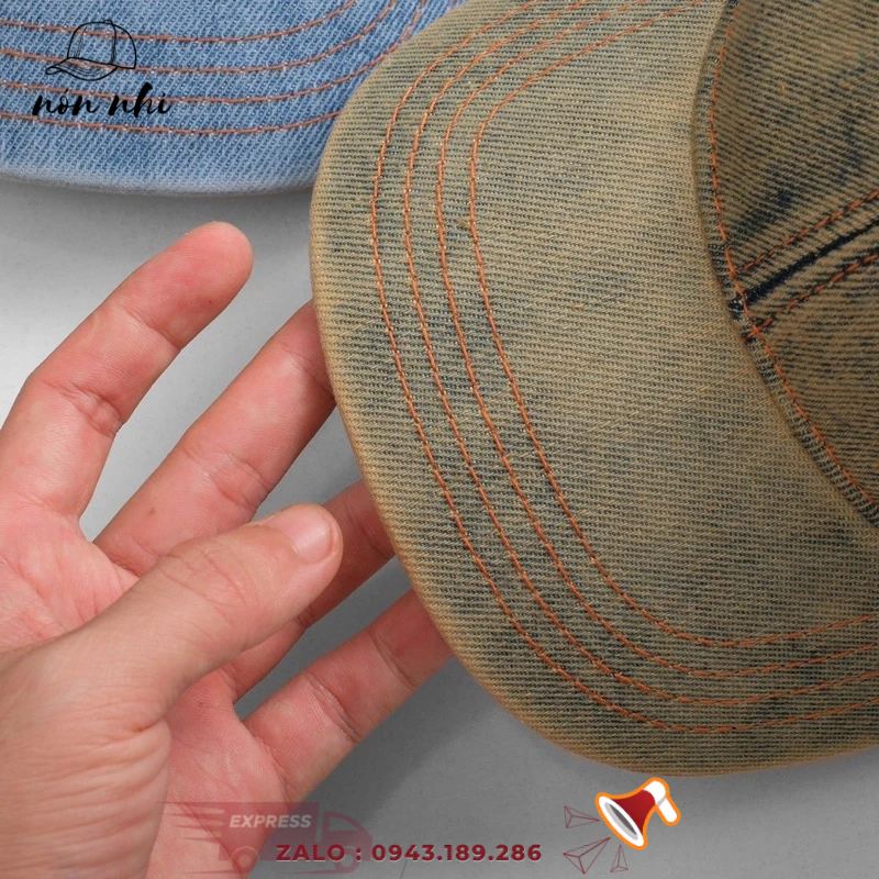 Mũ nón kết jean Die bụi bặm Unisex