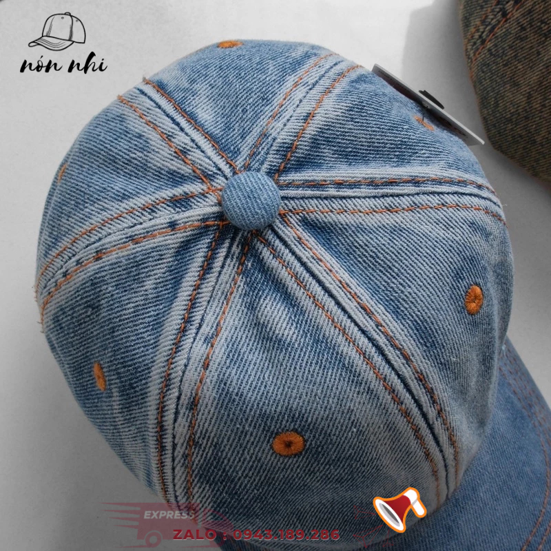 Mũ nón kết jean Die bụi bặm Unisex