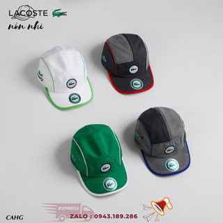Mũ nón kết unisex thêu logo cá sấu, đuôi dán in phản quang