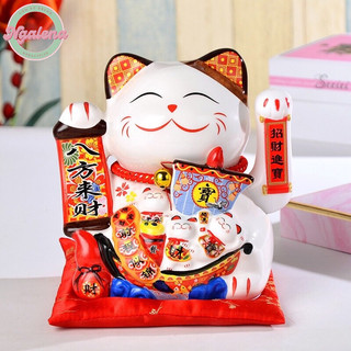 Mèo thần tài may mắn Chiêu tài Chiêu lộc 8inches 20cm