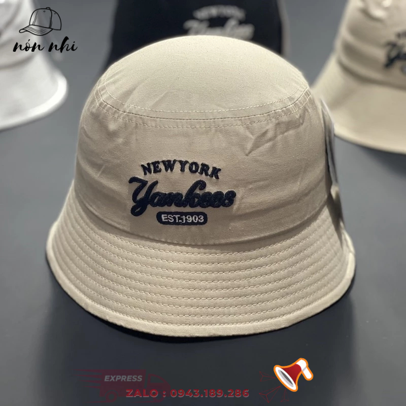 Mũ nón bucket NY Yankeeee ML.P Unisex