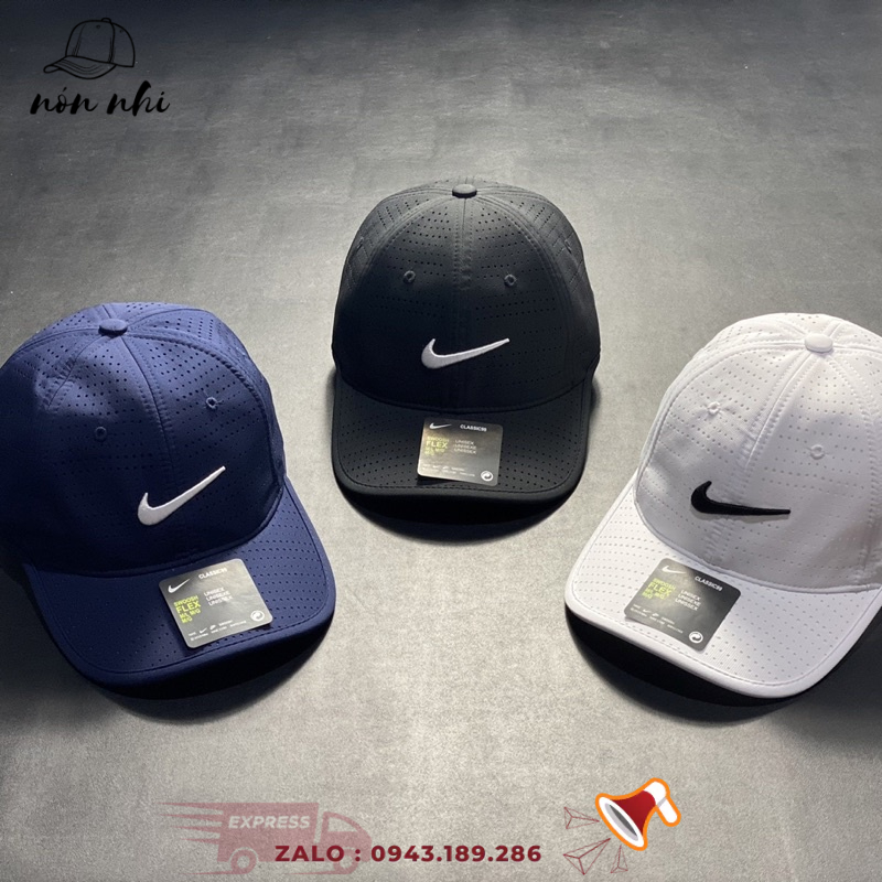 Nón kết dù Nai đục lỗ Unisex