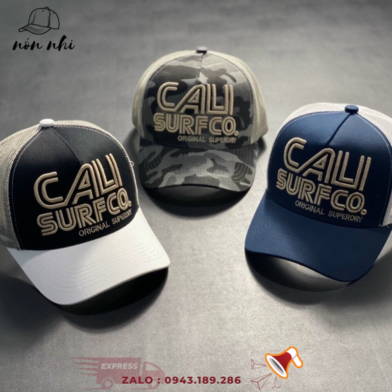 Nón kết lưới Cali
