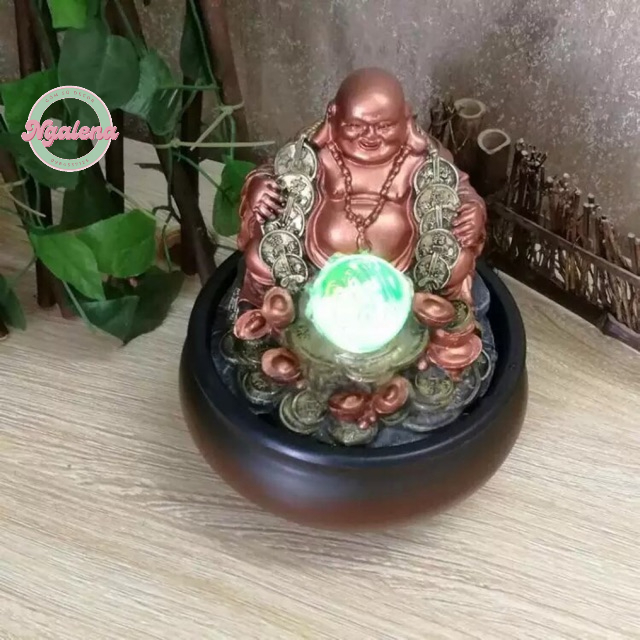 Thác nước phong thủy di lặc