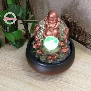 Thác nước phong thủy di lặc