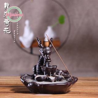Thác khói trầm hương Rồng nhả khói