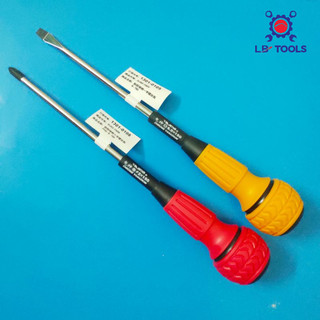 Tô vít tajima nhật cán tròn dài 246mm - tua vít 2 cạnh và 4 cạnh 1301-0105, 1301-0108