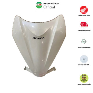 Mặt nạ trước honda vision năm 2014-2016-2018-2020 màu trắng.